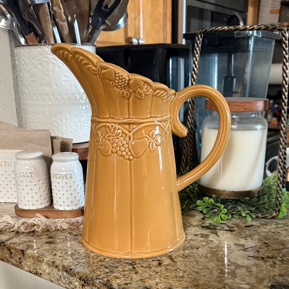 Ceramic Water Pitcher by Heartfelt Kitchen Creations
